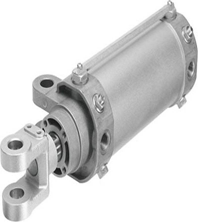Festo Pneumatic Piston Rod Cylinder - 80 mm Bore, 75 mm DW Series, Double Acting Acting