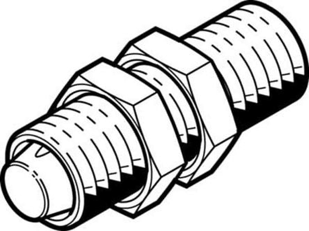 Festo Shock Absorber, DYEF-S-M8-Y1, 1.3 mm Body Length, 1.3 mm Body Length, M8 Thread Size