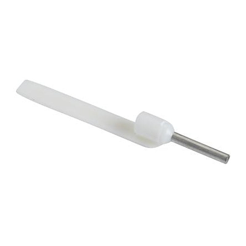 Schneider Electric, Linergy DZ5 Insulated Crimp Bootlace Ferrule, 8 mm Pin Length, 1.3 mm Pin Diameter, White to 22 AWG