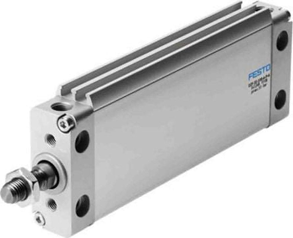 Festo Pneumatic Compact Cylinder - 161286 40 mm Bore, 200 mm DZF Series, Double Acting Acting