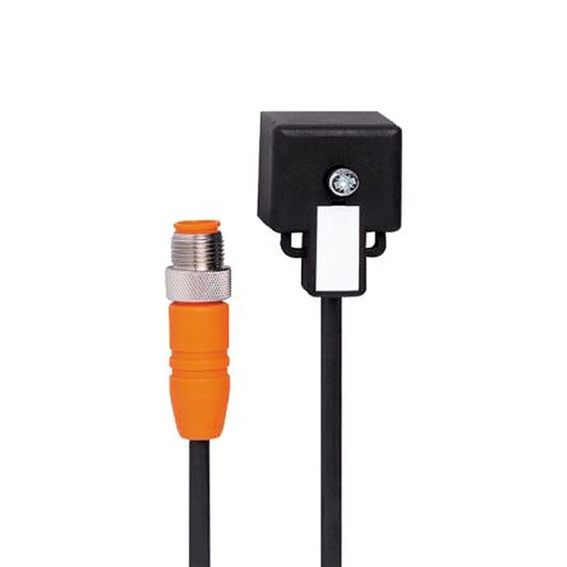 ifm electronic Male 1 way Straight to Female 1 way Valve Connector Actuator/Sensor Cable, 1 m