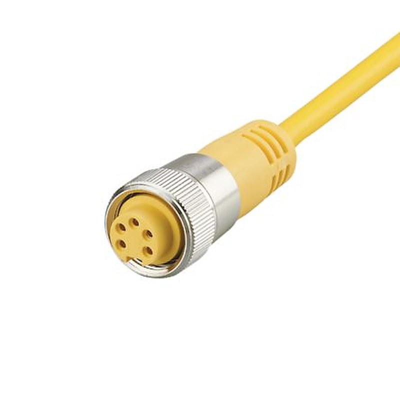 ifm electronic Female 1 way Straight to Unterminated Unterminated Actuator/Sensor Cable, 5 m