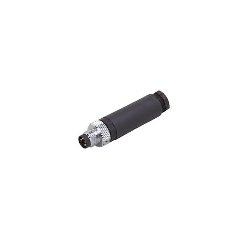 ifm electronic Circular Connector, 1 Contacts, Cable, M8 Connector, Plug, Male, IP67, E112 Series