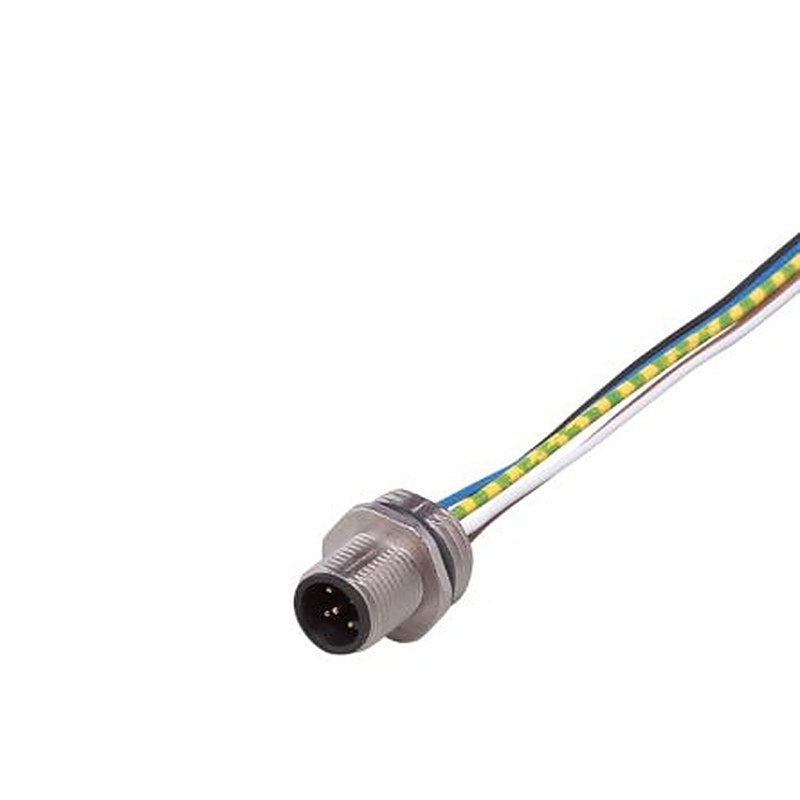 ifm electronic Circular Connector, 1 Contacts, Screw, M12 Connector, Plug, Male, IP68, E115 Series