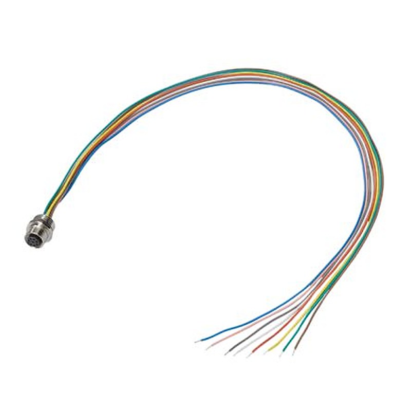 ifm electronic Circular Connector, 1 Contacts, Screw, M12 Connector, Socket, Female, IP67, E116 Series