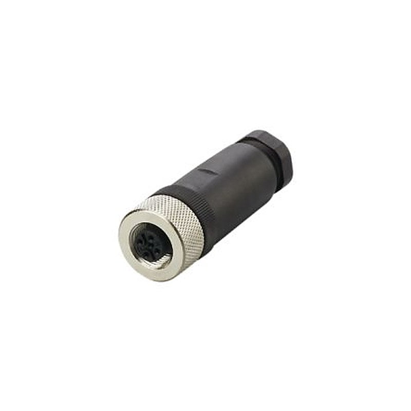 ifm electronic Circular Connector, 1 Contacts, Cable, M12 Connector, Socket, Female, IP68, E116 Series