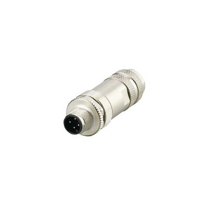 ifm electronic Industrial Circular Connector, 1 Contacts, Screw, M12 Connector, Plug, Male, IP67, E Series
