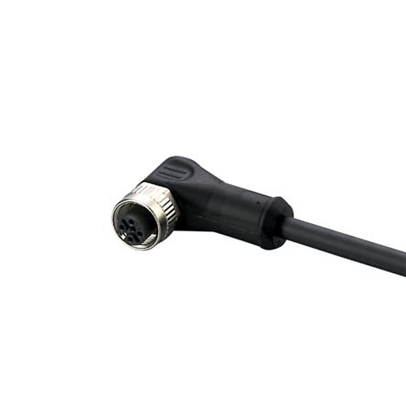 ifm electronic Female 1 way Right Angle to Unterminated Actuator/Sensor Cable, 30 m
