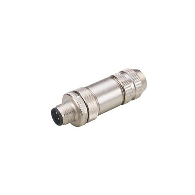 ifm electronic Industrial Circular Connector, 1 Contacts, Screw, M12 Connector, Plug, Male, IP67, E Series