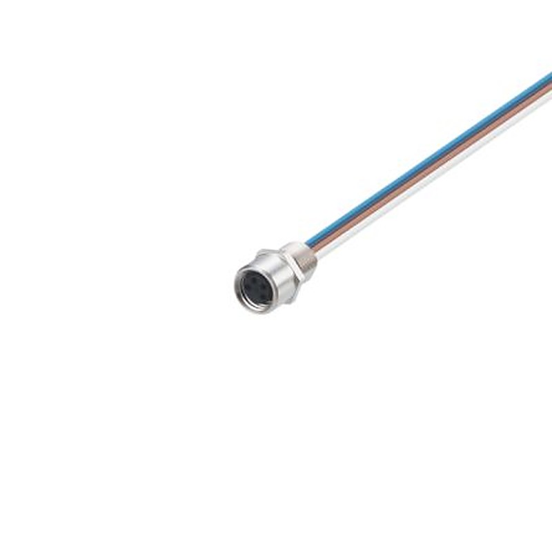 ifm electronic Industrial Circular Connector, 1 Contacts, Cable, M8 Connector, Socket, Female, IP67, E Series