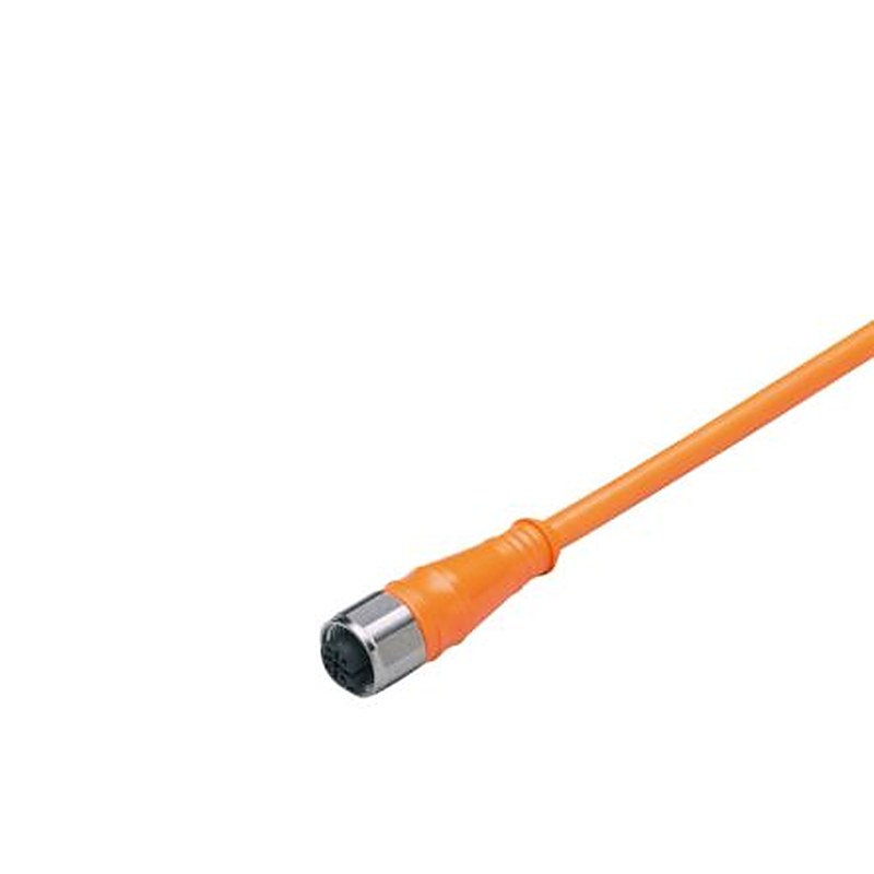 ifm electronic Female 1 way Straight to Unterminated Unterminated Actuator/Sensor Cable, 25 m