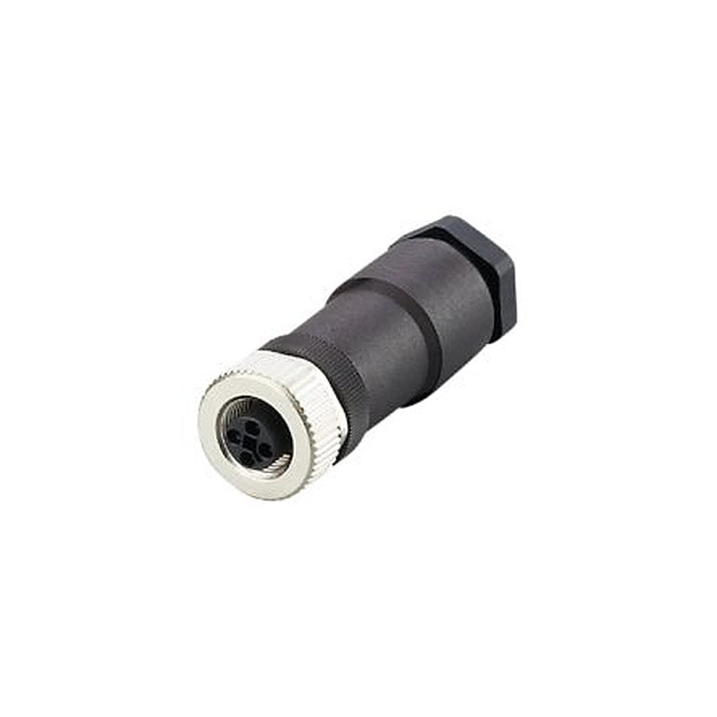 ifm electronic Industrial Circular Connector, Screw, M12 Connector, Socket, Female, IP67, E12 Series