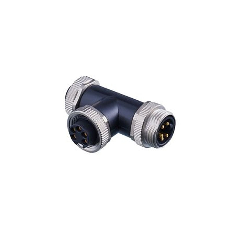 ifm electronic Side Entry, Top Entry Circular Connector Adapter 1 Male 2 M26 Female