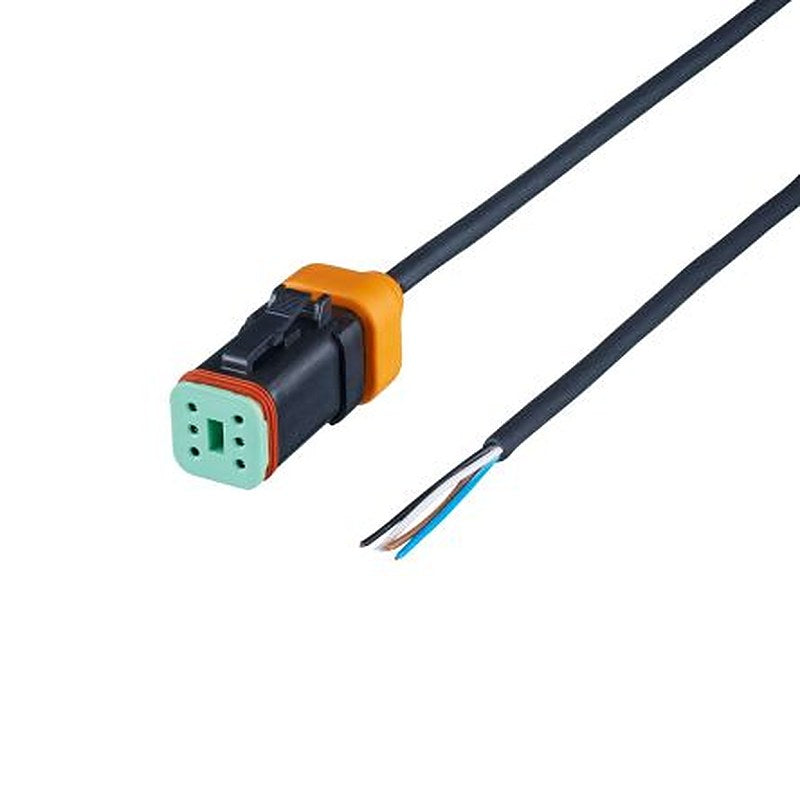 ifm electronic Female 1 way Straight to Unterminated Actuator/Sensor Cable, 2 m