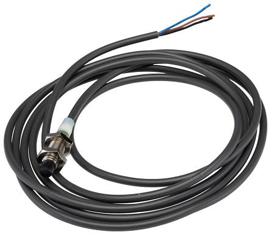 Omron E2A-S08KN04-WP-B1 2M Threaded Barrel Inductive Proximity Sensor, M8 PNP E2A 32V 30 mm 240 V ac 32 V dc 200mA