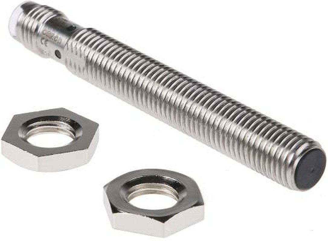 Omron E2A-S08LS02-M5-B1 Threaded Barrel Inductive Proximity Sensor, M8 PNP E2A 32V 20 mm 32 V dc 200mA