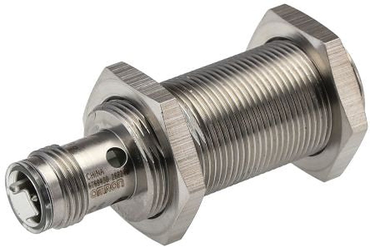 Omron E2A-S18KS08-M1-B1 Threaded Barrel Inductive Proximity Sensor, M18 PNP E2A 32V 30 mm 240 V ac 32 V dc 200mA