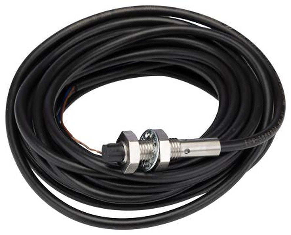 Omron E2B-M12LN08-WP-B2 2M Threaded Barrel Inductive Proximity Sensor, M12 PNP E2B 32V 30 mm 30 V dc 200mA