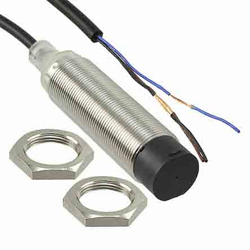 Omron E2B-M18LN16-WP-B1 2M Threaded Barrel Inductive Proximity Sensor, M18 PNP E2B 30V 16 mm 30 V dc 200mA