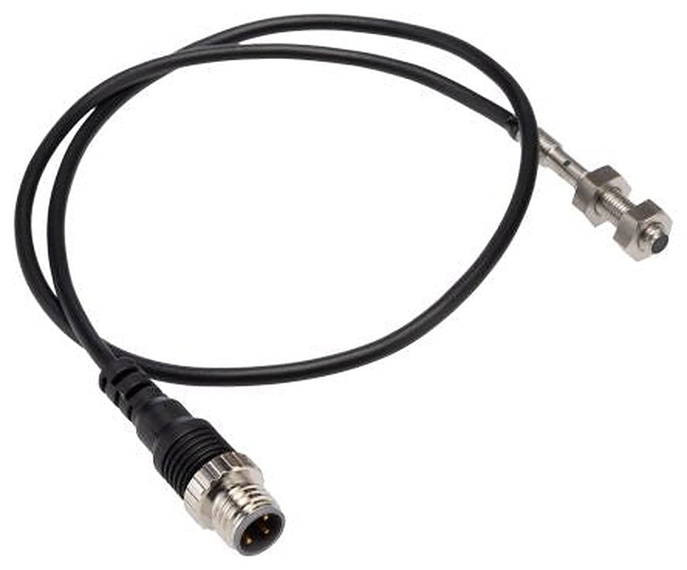 Omron E2E-S04SR8-CJ-B1 0.3M Threaded Barrel Inductive Proximity Sensor, M4 PNP E2E 30V 0.8 mm 30 V dc 50mA