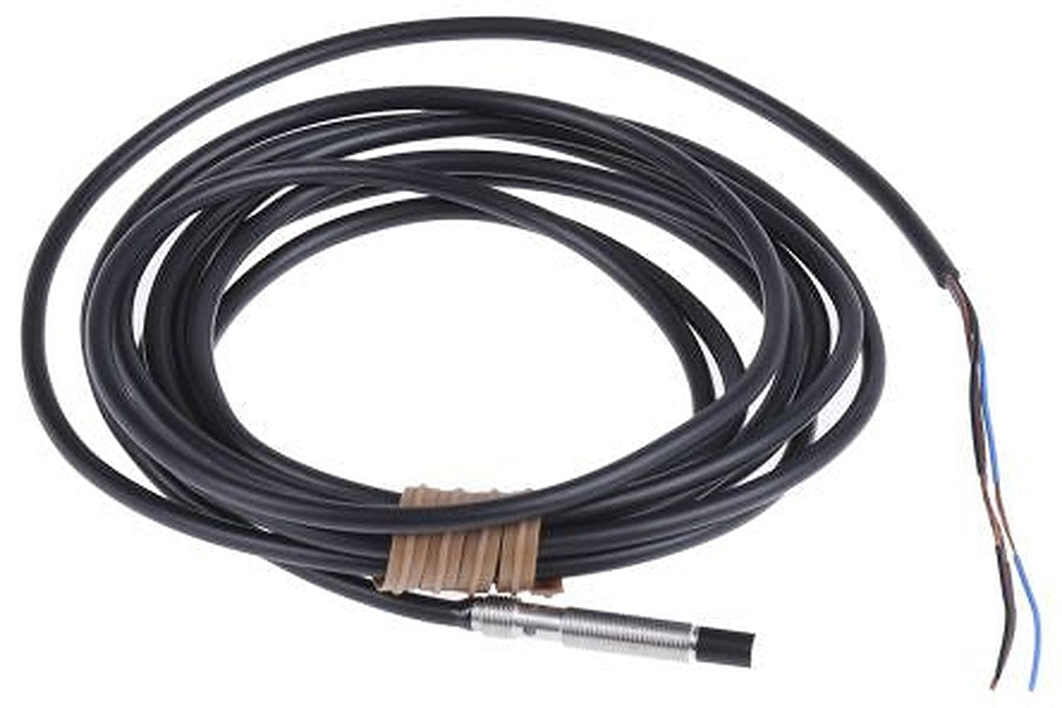 Omron E2E-S05N03-WC-C1 2M Threaded Barrel Inductive Proximity Sensor, M5 NPN E2E 30V 4 mm 30 V dc 100mA
