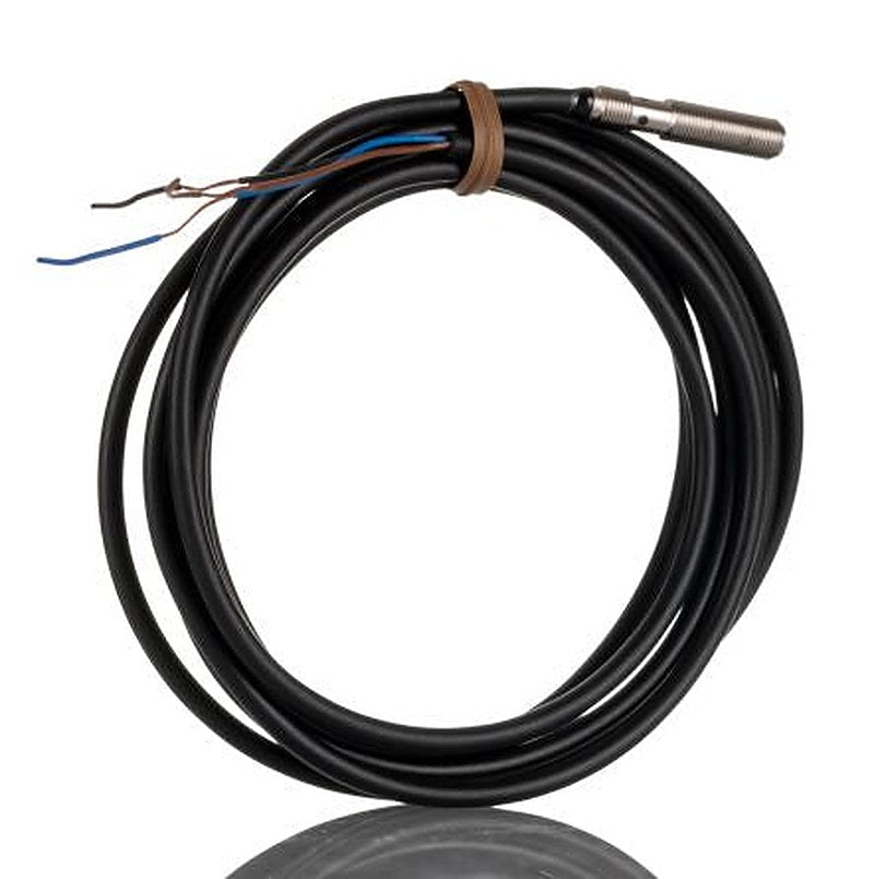 Omron E2E-S05S12-WC-B1 2M Threaded Barrel Inductive Proximity Sensor, M5 PNP E2E 30V 4 mm 30 V dc 100mA