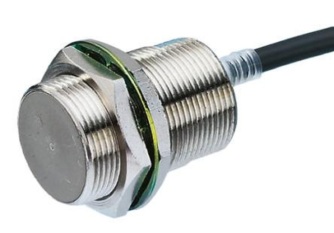 Omron E2E-X10MF1 2M Threaded Barrel Inductive Proximity Sensor, M18 PNP E2E 264V 20 mm 264 V ac 40 V dc 200mA