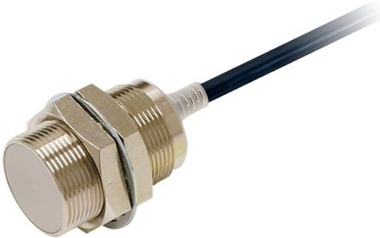 Omron E2E-X15B230 2M Threaded Barrel Inductive Proximity Sensor, M30 PNP E2E 30V dc 15 mm 30 V dc 100mA, 3 mA