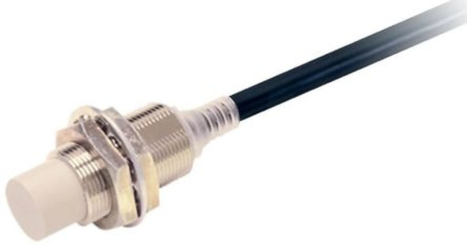 Omron E2E-X16MB218 2M Threaded Barrel Inductive Proximity Sensor, M18 PNP E2E 30V dc 16 mm 30 V dc 50mA