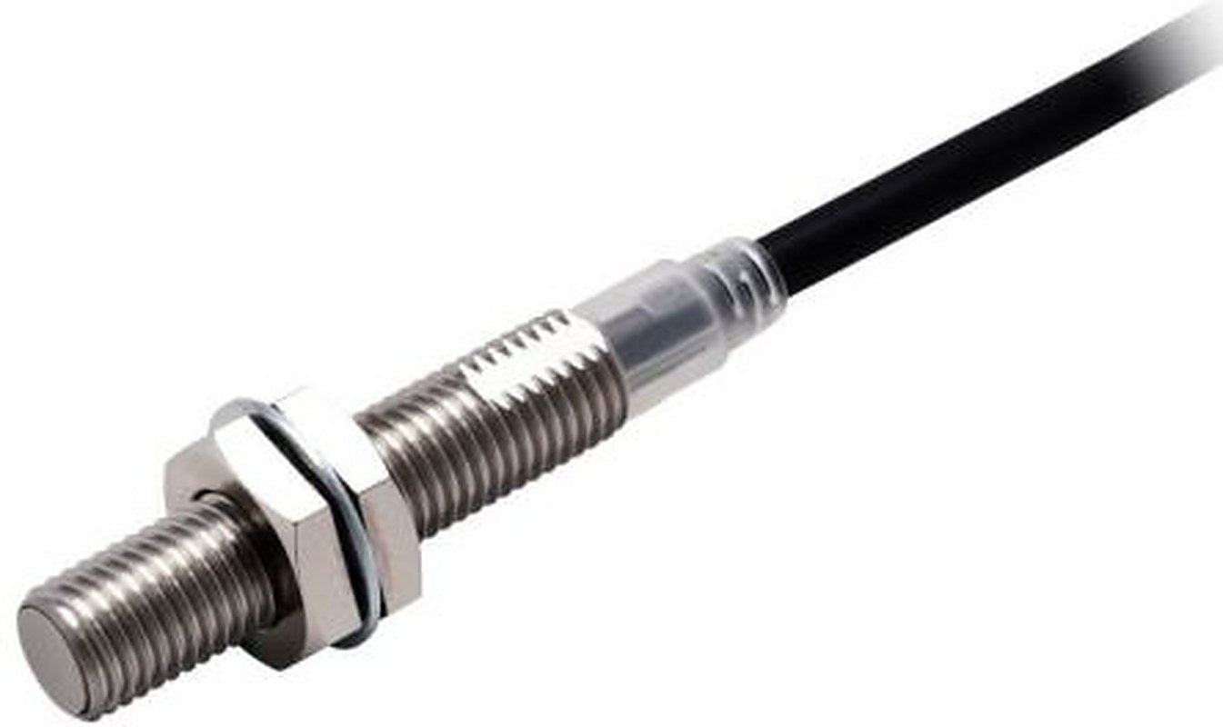 Omron E2E-X1R5B1TL8 2M Threaded Barrel Inductive Proximity Sensor, M8 PNP 30V 1.5 mm 30 V dc 200mA