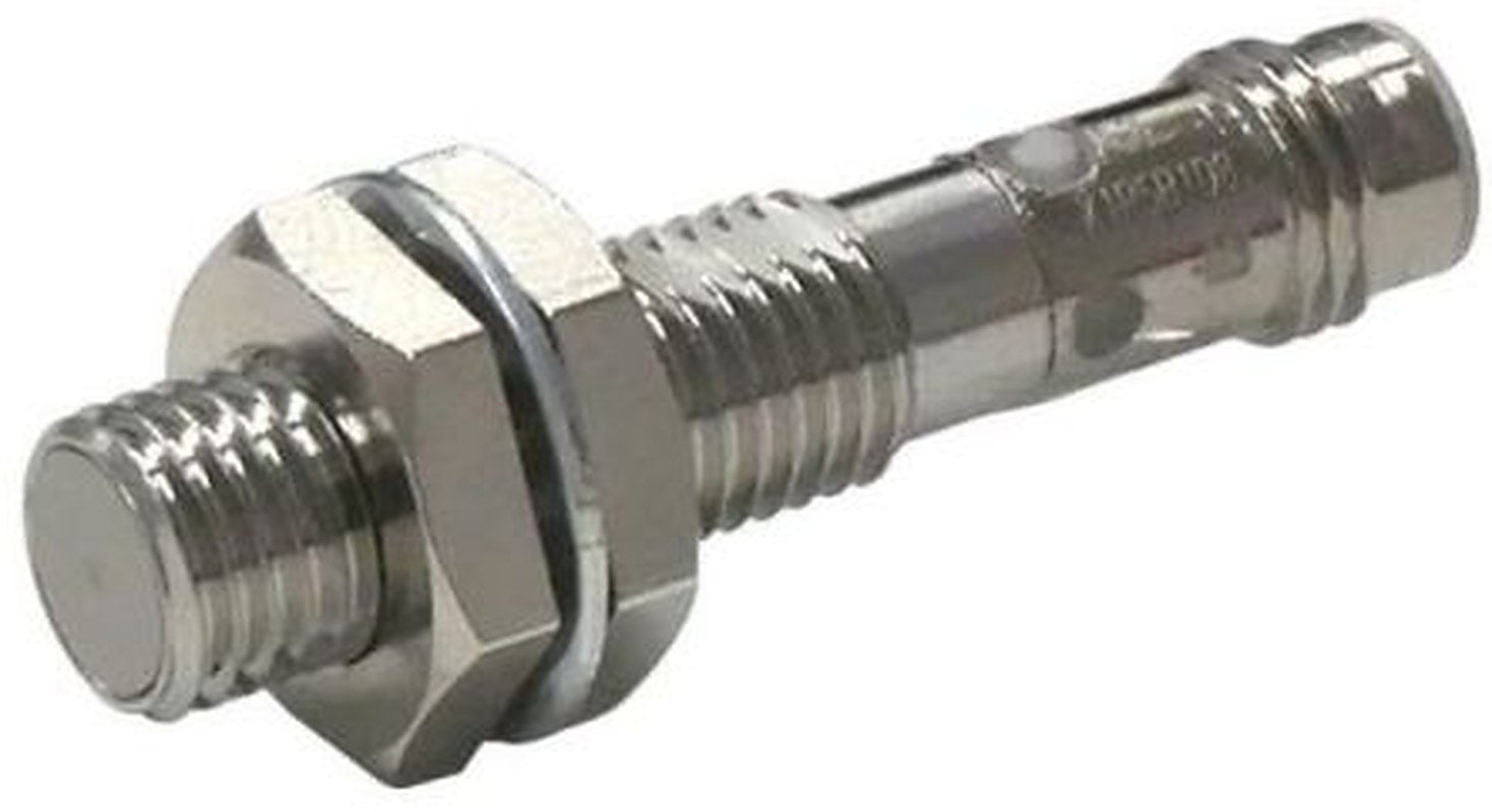 Omron E2E-X2B1T8-M3 Threaded Barrel Inductive Proximity Sensor, M8 PNP E2E 30V dc 2 mm 30 V dc 200mA