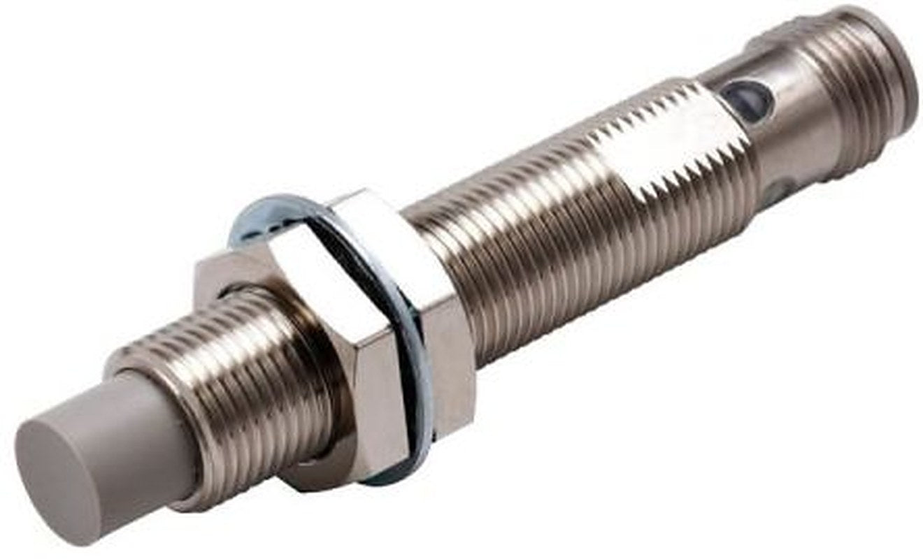 Omron E2E-X5MB1TL12-M1 Threaded Barrel Inductive Proximity Sensor, M12 PNP E2E 30V dc 5 mm 30 V dc 200mA