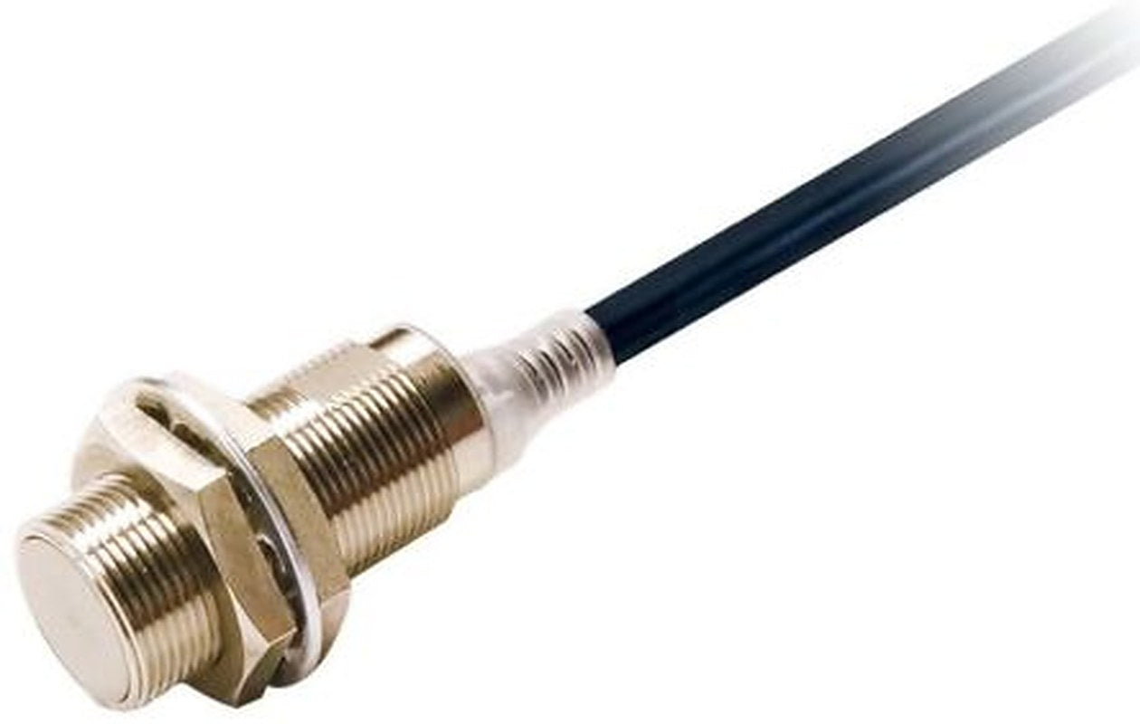 Omron E2E-X8C118 5M Threaded Barrel Inductive Proximity Sensor, M18 NPN E2E 30V dc 8 mm 30 V dc 200mA
