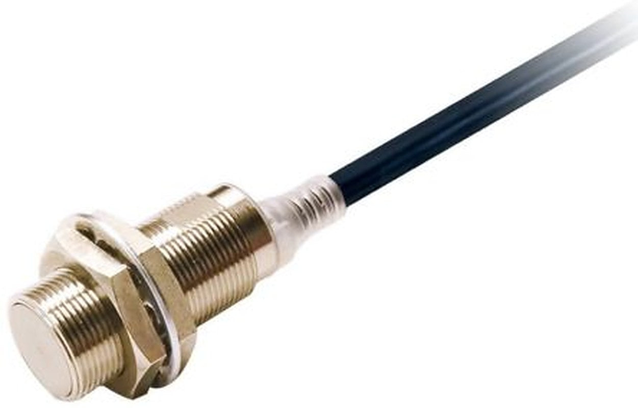 Omron E2E-X8C218 2M Threaded Barrel Inductive Proximity Sensor, M18 NPN E2E 30V dc 8 mm 30 V dc 200mA