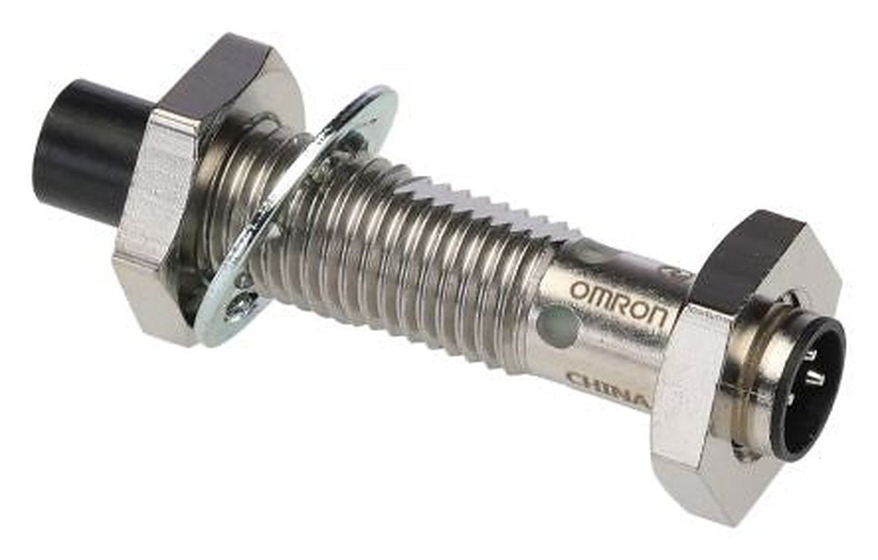 Omron E2E-X8MB1T8-M5 Threaded Barrel Inductive Proximity Sensor, M8 PNP E2EW 30V 8 mm 30 V dc 50mA