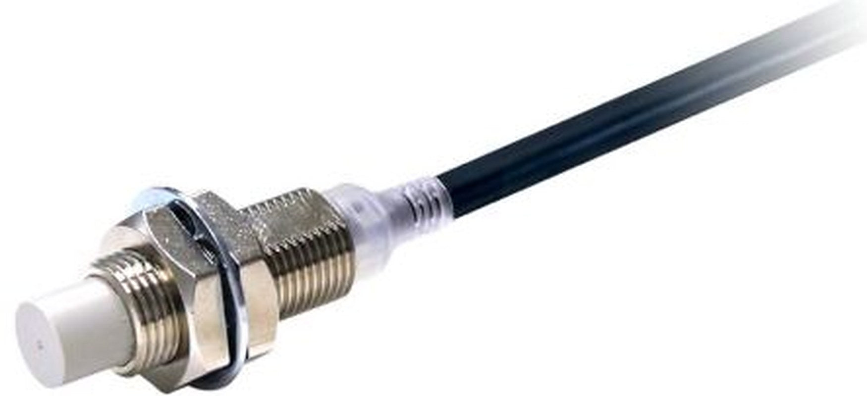 Omron E2E-X8MB212 2M Threaded Barrel Inductive Proximity Sensor, M12 PNP E2E 30V dc 8 mm 30 V dc 200mA