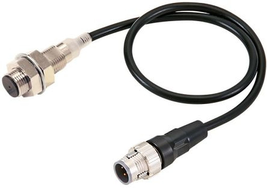 Omron E2E-X9B1T12-M1TJ 0.3M Threaded Barrel Inductive Proximity Sensor, M12 PNP E2EW 30V 9 mm 30 V dc 50mA