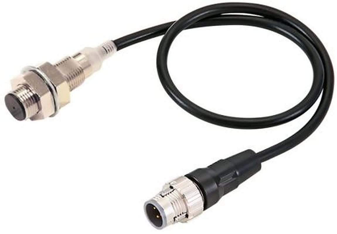 Omron E2E-X9C112-M1TJ 0.3M Threaded Barrel Inductive Proximity Sensor, M12 NPN E2E 30V 9 mm 30 V dc 50mA