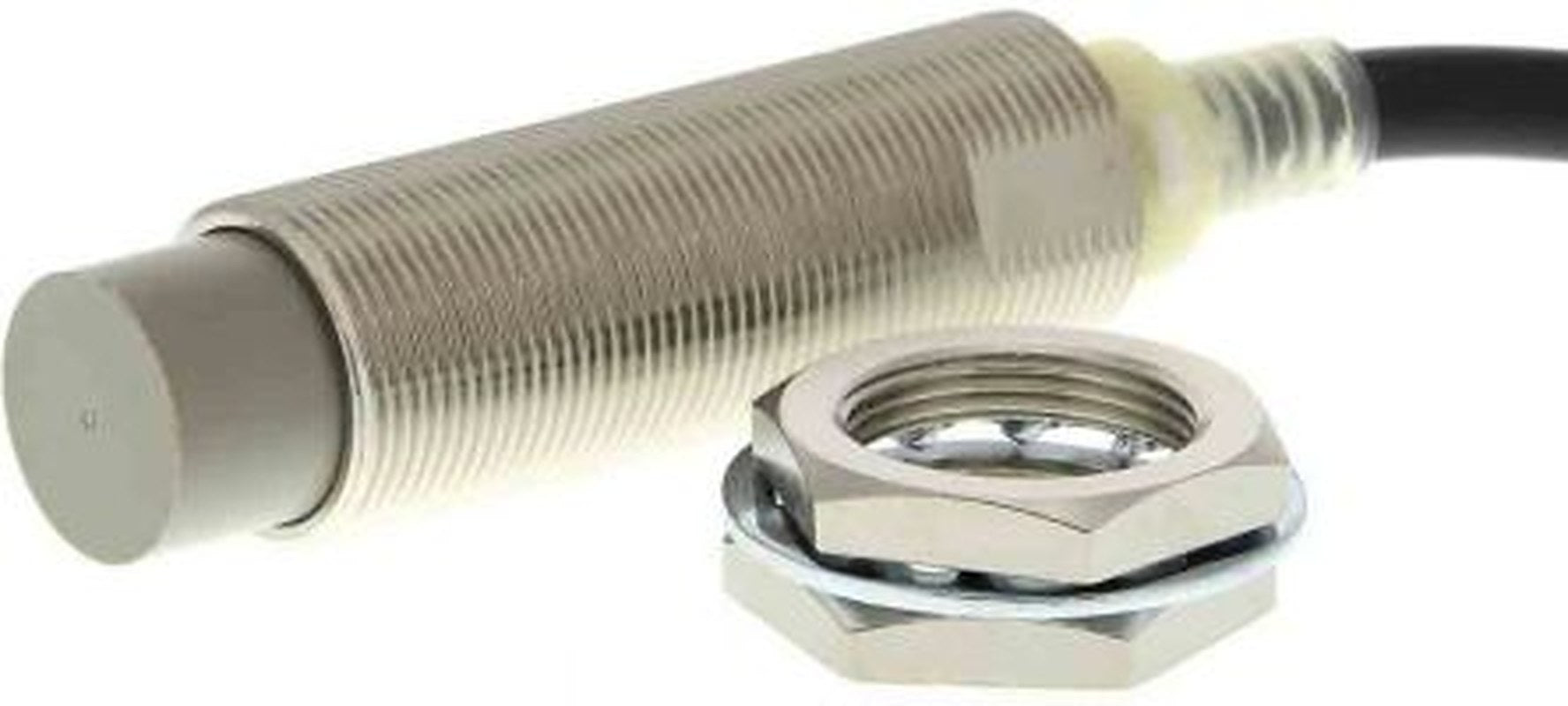 Omron E2E2-X10MY1 2M Threaded Barrel Inductive Proximity Sensor, M18 2-Wire E2, E2 240V ac 10 mm 55 V dc 300mA