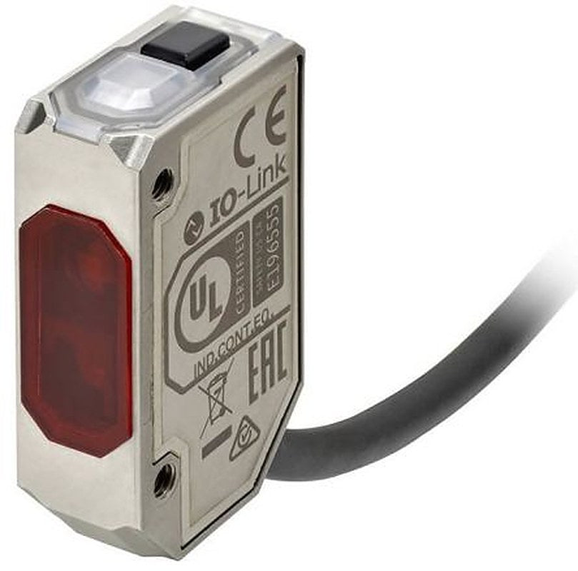 Omron Background Suppression Photoelectric Sensor, Rectangular Sensor
