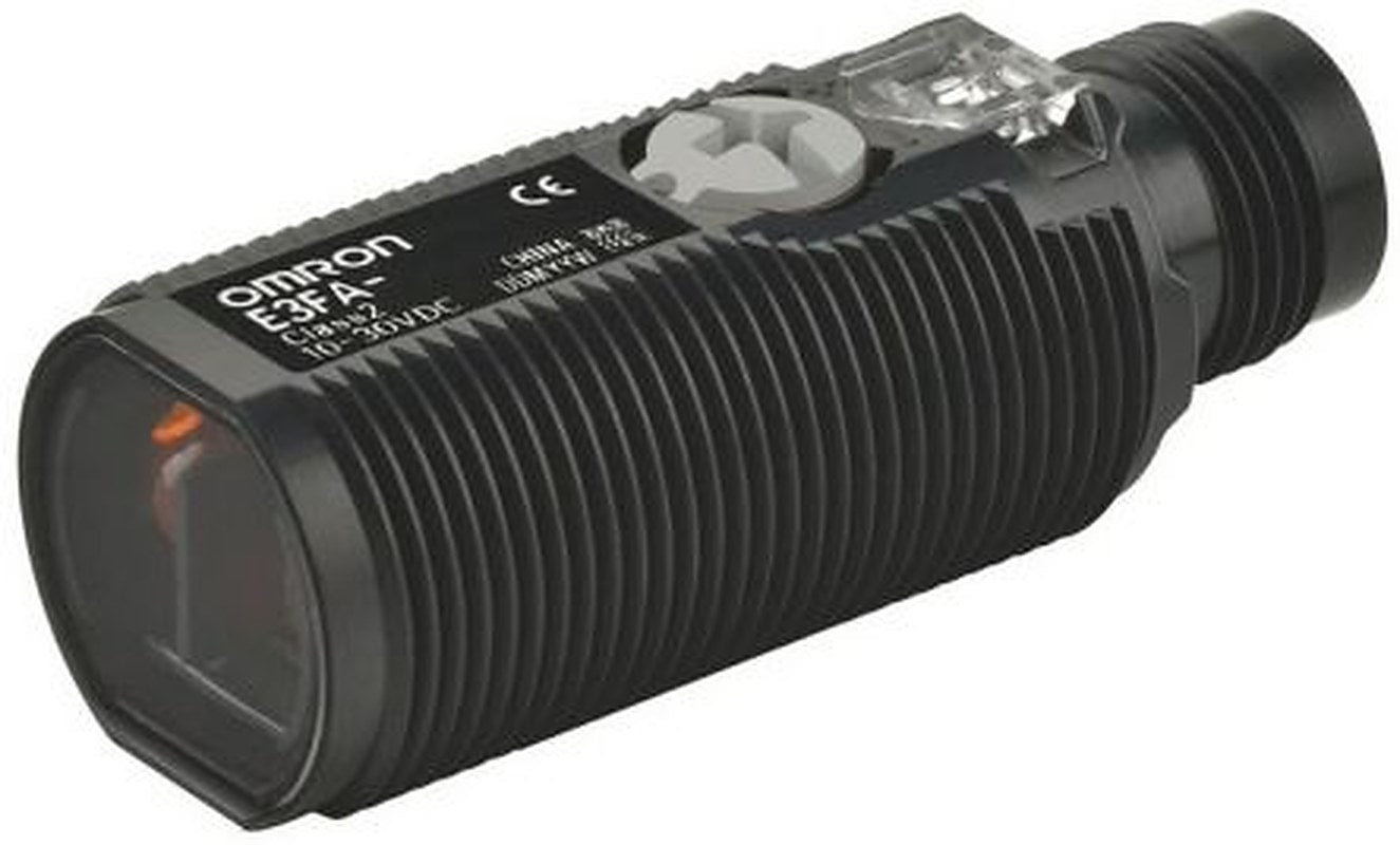 Omron Retroreflective Photoelectric Sensor, Cylindrical Sensor