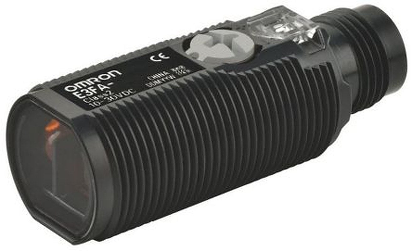 Omron Diffuse Photoelectric Sensor, Cylindrical Sensor