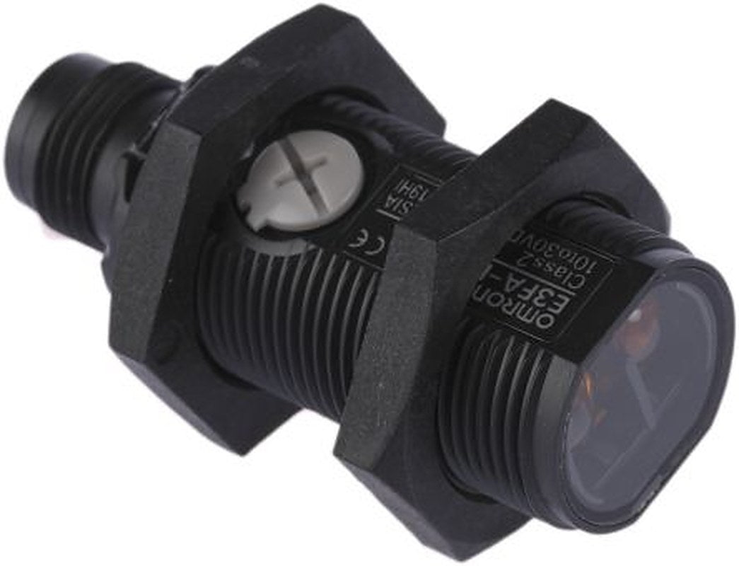 Omron Diffuse Photoelectric Sensor, Barrel Sensor