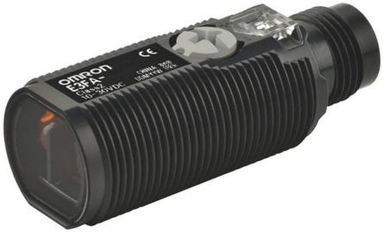 Omron Diffuse Photoelectric Sensor, Cylindrical Sensor