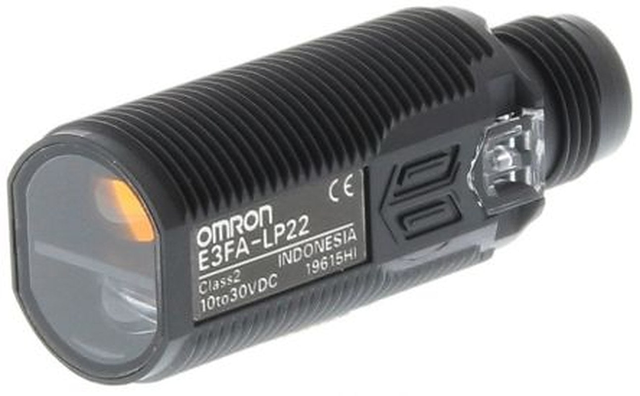 Omron Background Suppression Photoelectric Sensor, Cylindrical Sensor