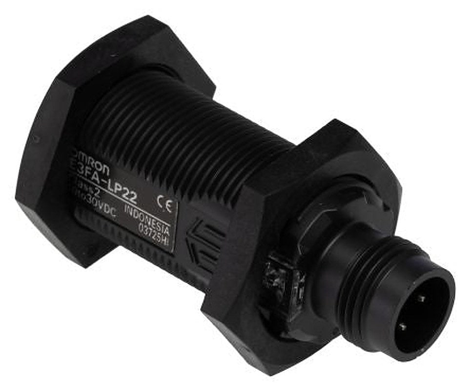 Omron Background Suppression Photoelectric Sensor, Cylindrical Sensor