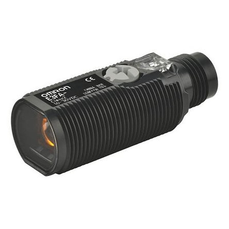 Omron Retroreflective Photoelectric Sensor, Cylindrical Sensor
