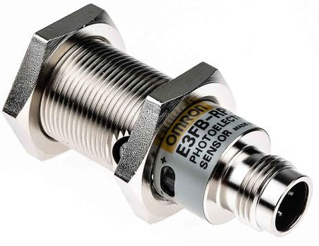Omron Retroreflective Photoelectric Sensor, Cylindrical Sensor