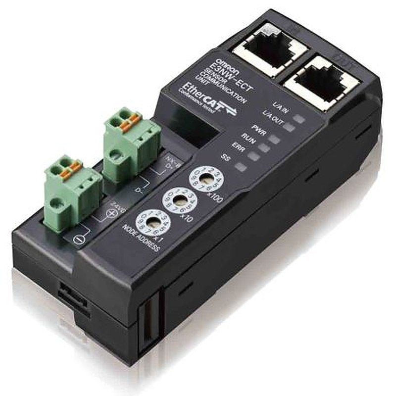 Omron, E3NW Series for Use with Distributed Sensor Units, Amplifier Units, E3NC-CA0 and E9NC-TA0, Smart Laser Amplifier