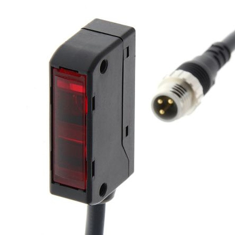 Omron Limited Reflective Photoelectric Sensor, Block Sensor